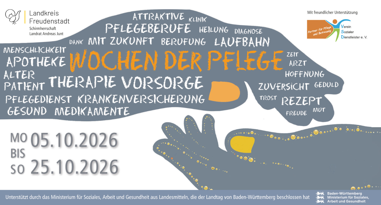 Wochen der Pflege 2026: Gemeinsam Pflege sichtbar machen